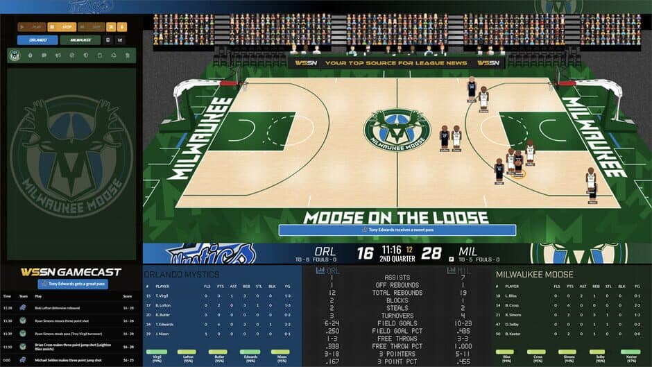 Скриншот 5 из Draft Day Sports: Pro Basketball 2024