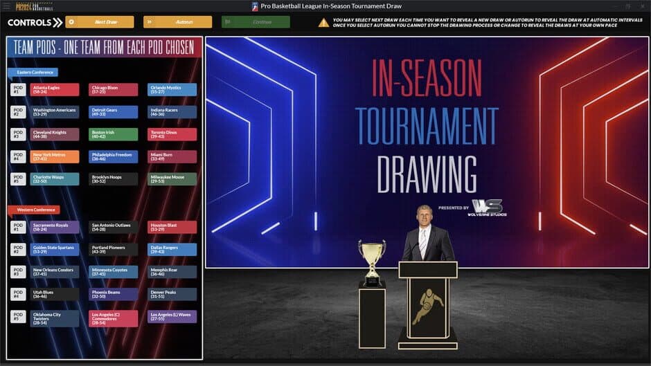 Скриншот 8 из Draft Day Sports: Pro Basketball 2024