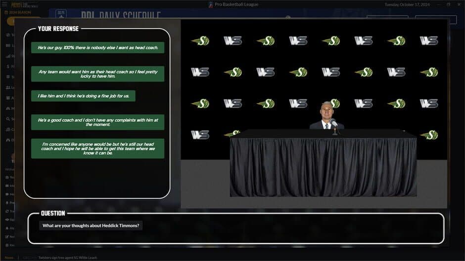Скриншот 9 из Draft Day Sports: Pro Basketball 2024
