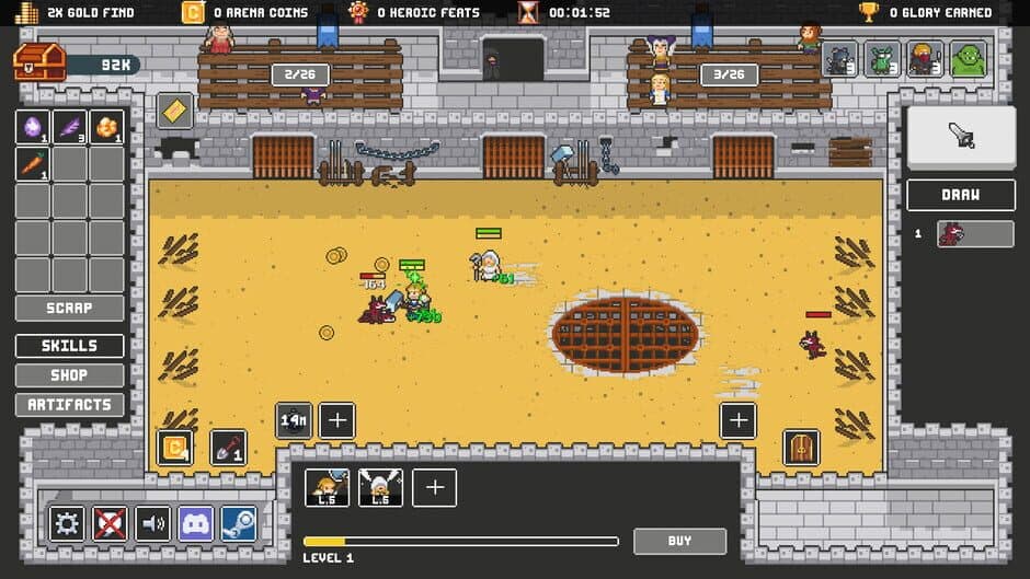 Скриншот 1 из Clicker Arena