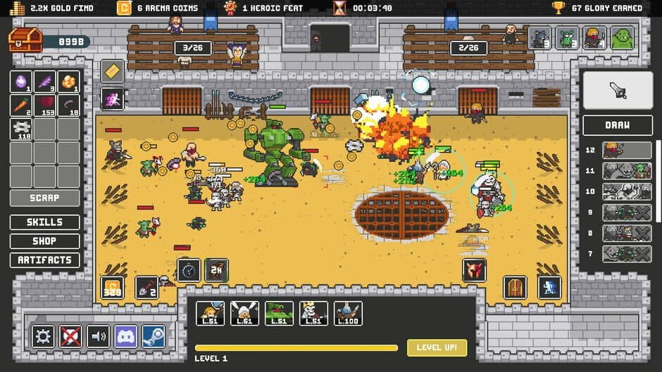 Скриншот 2 из Clicker Arena