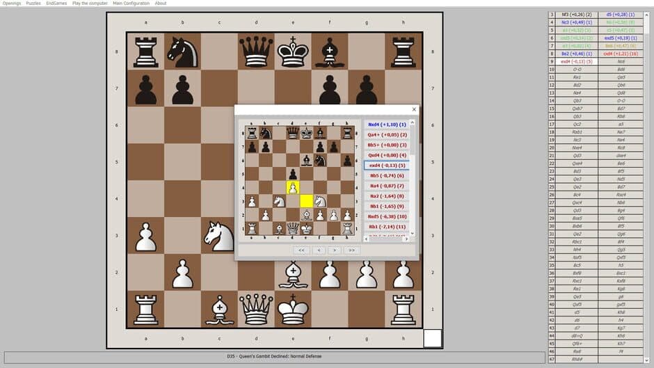 Скриншот 4 из Chess Exerciser