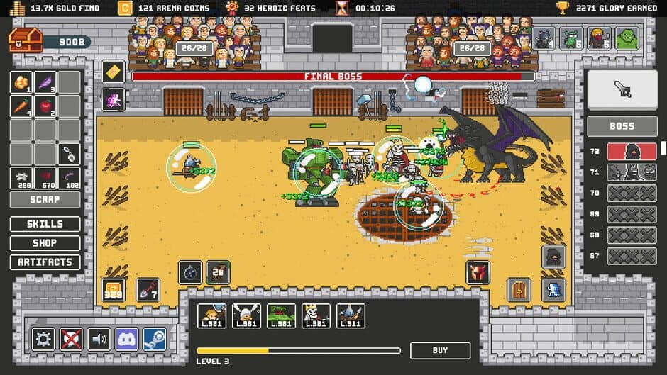 Скриншот 4 из Clicker Arena