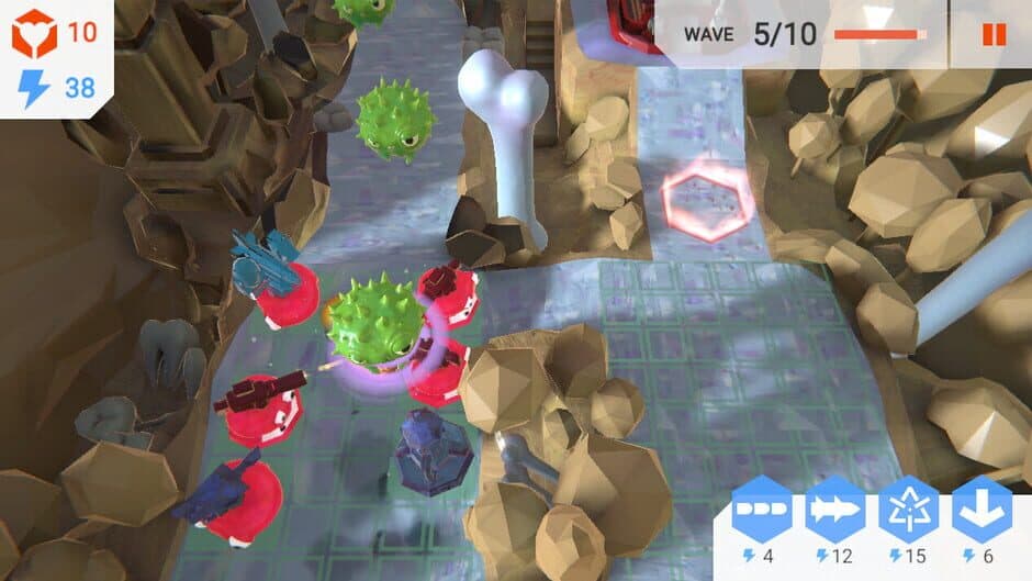 Скриншот 2 из Pathogen Purge: Tower Defense