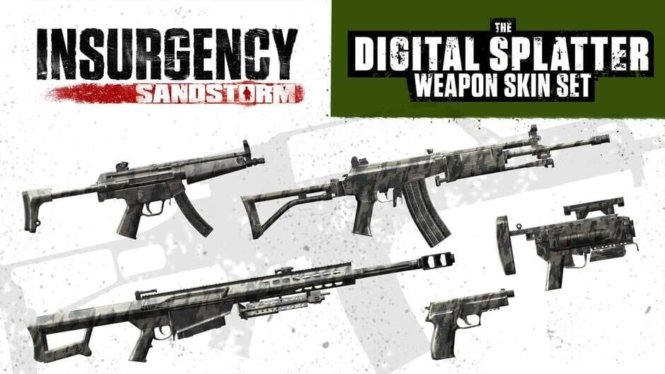 Скриншот 1 из Insurgency: Sandstorm - Digital Splatter Skin Set
