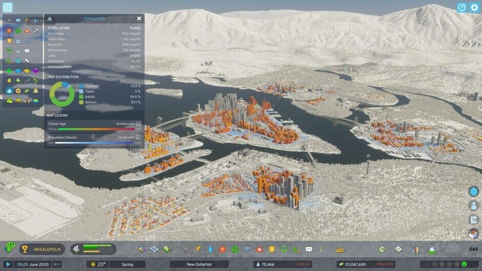 Скриншот 1 из Cities: Skylines II - Ultimate Edition