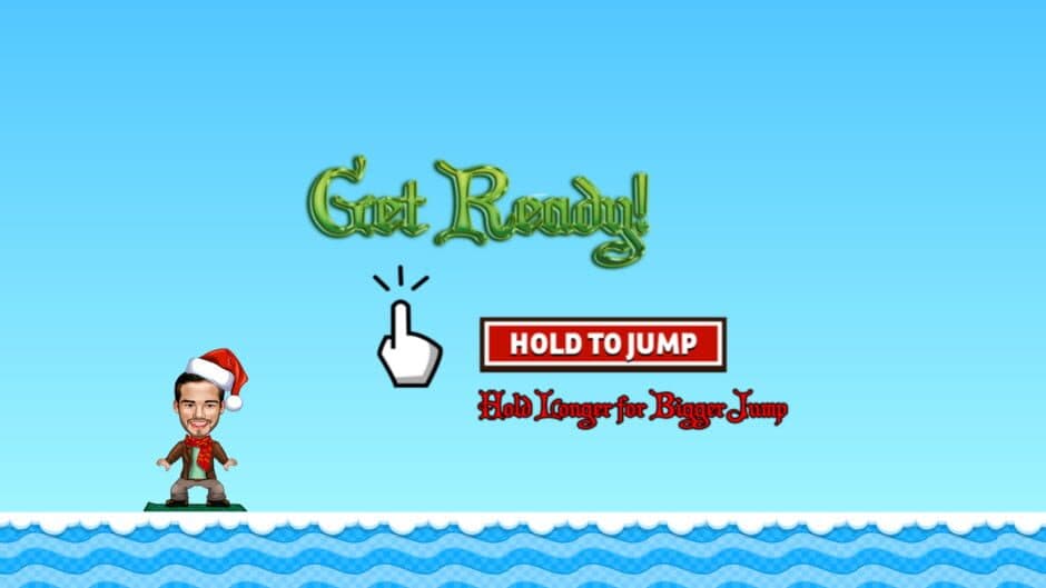 Скриншот 1 из Jumpy 1D: Christmas Edition
