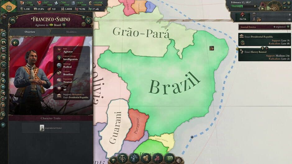 Скриншот 1 из Victoria 3: Colossus of the South