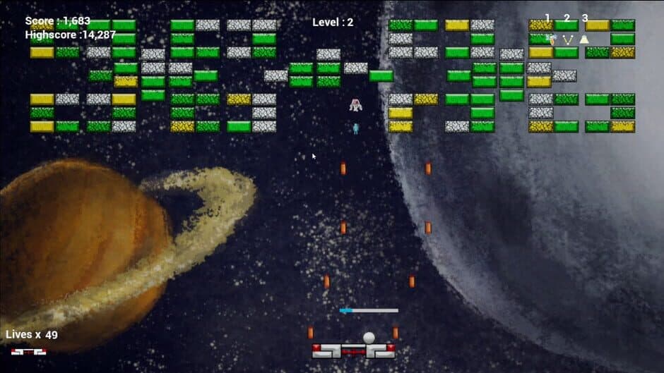 Скриншот 5 из Galaxy Bricks