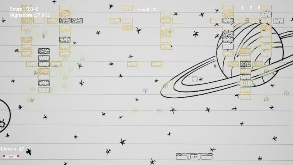 Скриншот 8 из Galaxy Bricks