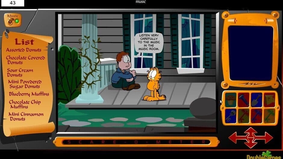 Скриншот 1 из Garfield's Scary Scavenger Hunt