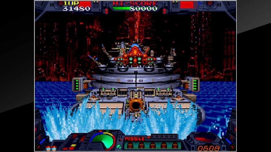 Скриншот 1 из Arcade Archives: Burning Force
