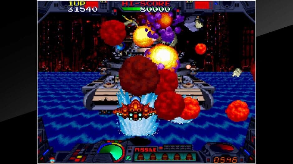 Скриншот 3 из Arcade Archives: Burning Force