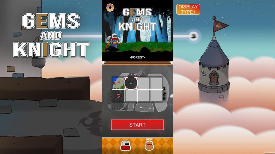 Скриншот 1 из Gems and Knight