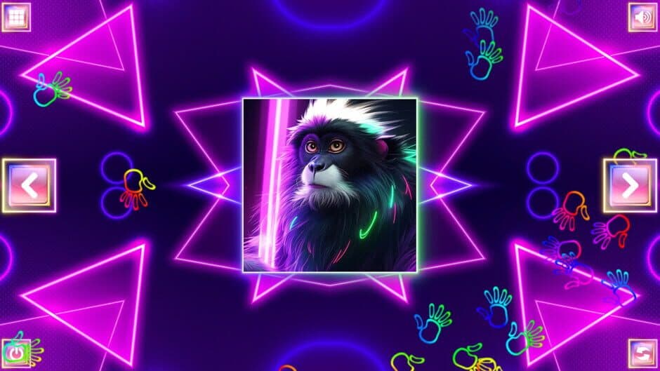 Скриншот 4 из Neon Fantasy: Monkeys