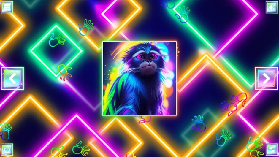 Скриншот 7 из Neon Fantasy: Monkeys