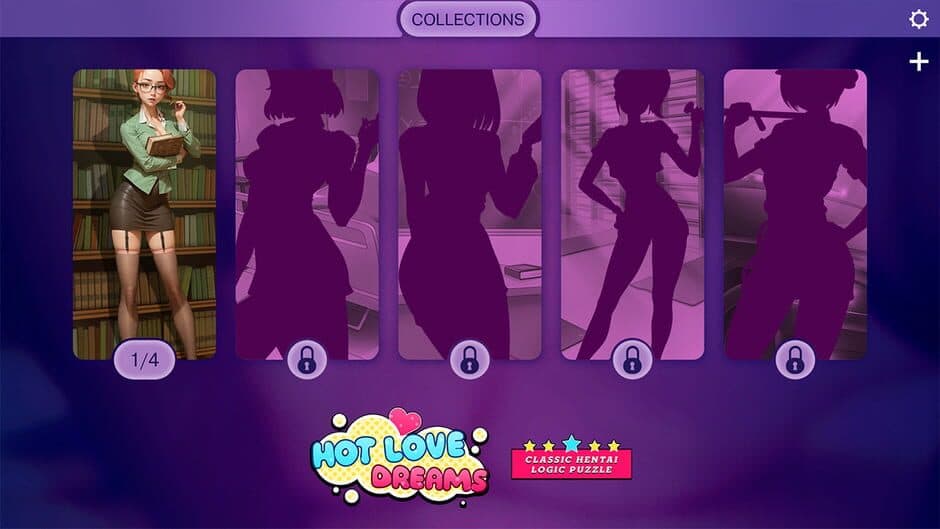 Скриншот 1 из Hot Love Dreams: Classic Hentai Logic Puzzle