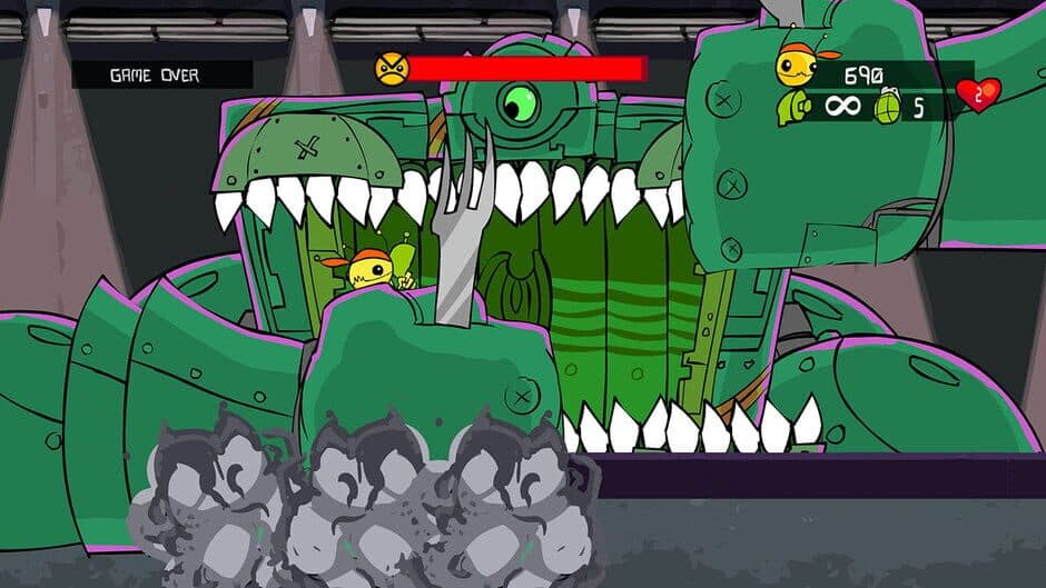 Скриншот 2 из Alien Hominid: The Extra Terrestrial Bundle