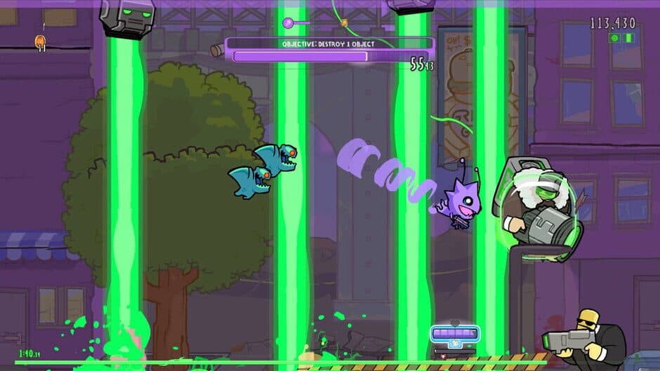 Скриншот 5 из Alien Hominid: The Extra Terrestrial Bundle