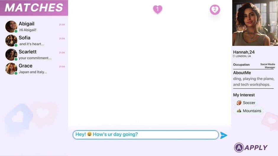 Скриншот 6 из The Love: Date Simulator with Girls