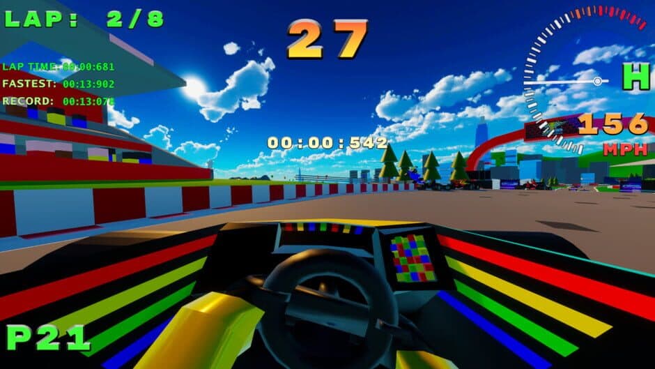 Скриншот 4 из SPGP Super Polygon Grand Prix