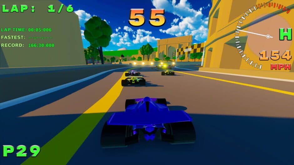 Скриншот 2 из SPGP Super Polygon Grand Prix