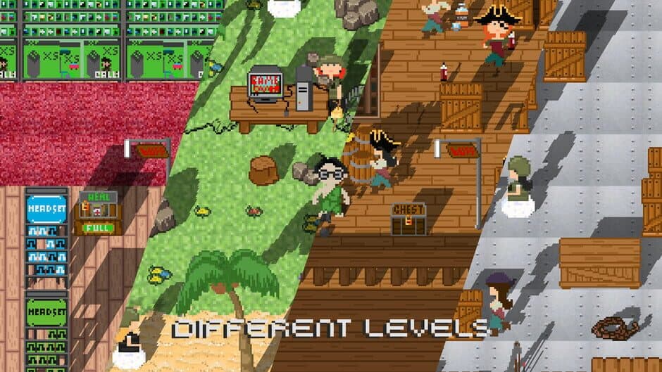 Скриншот 3 из Fighting for Singleship: I am Chased by a Bunch of Women But I Just Want to Play Video Games