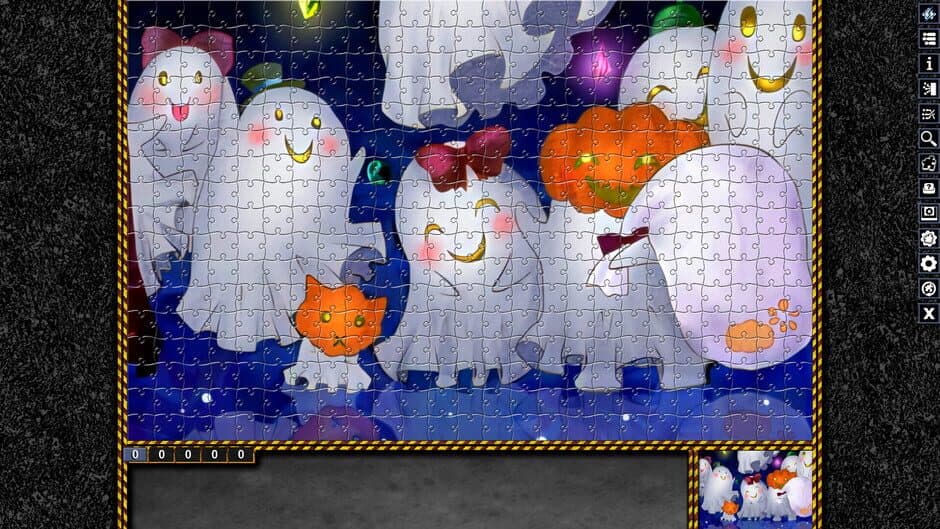 Скриншот 5 из Pixel Puzzles: Illustrations & Anime - Jigsaw Pack: Halloween