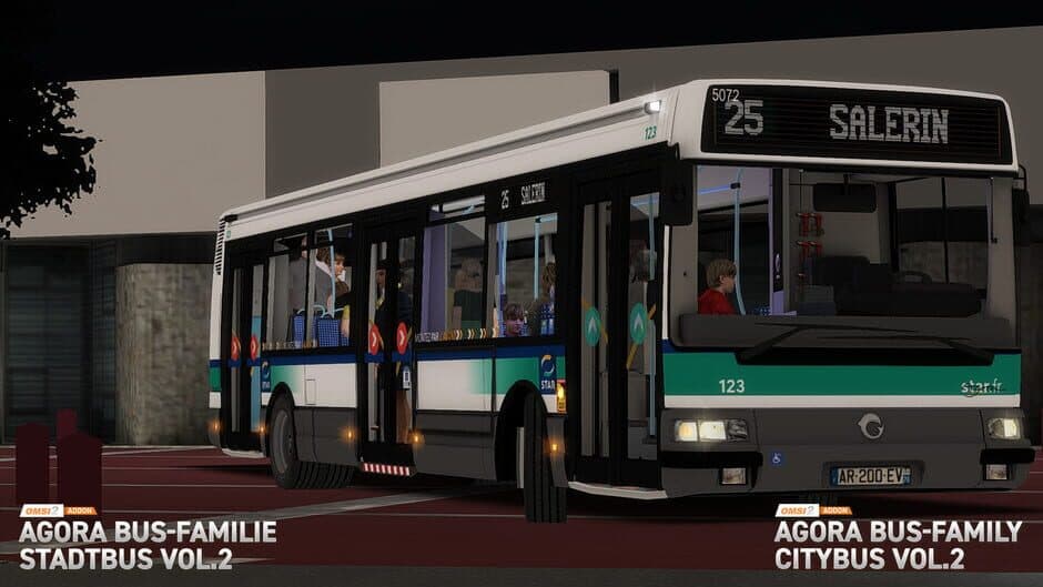 Скриншот 8 из OMSI 2: Agora Bus Family Citybus Vol. 2