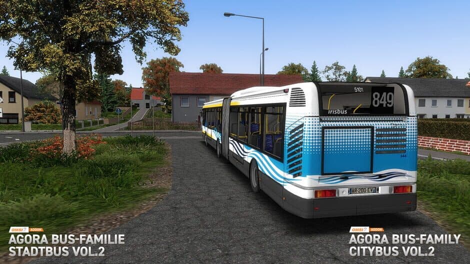 Скриншот 10 из OMSI 2: Agora Bus Family Citybus Vol. 2