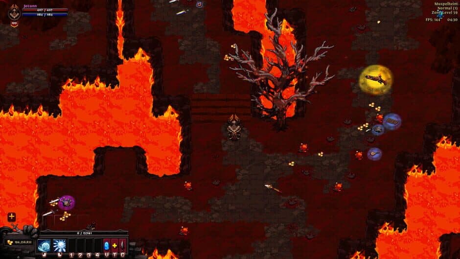 Скриншот 1 из Hero Siege: Fire Demon Jötunn Skin
