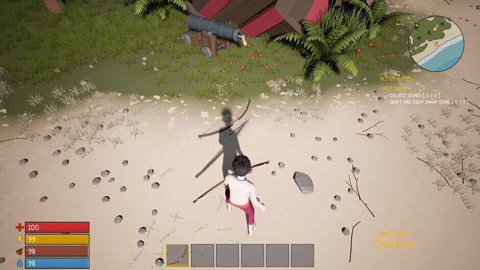 Скриншот 2 из Survival Dead Poly: Bow