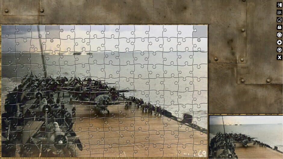 Скриншот 1 из Pixel Puzzles World War II Jigsaws: Pack - Battle Off Samar