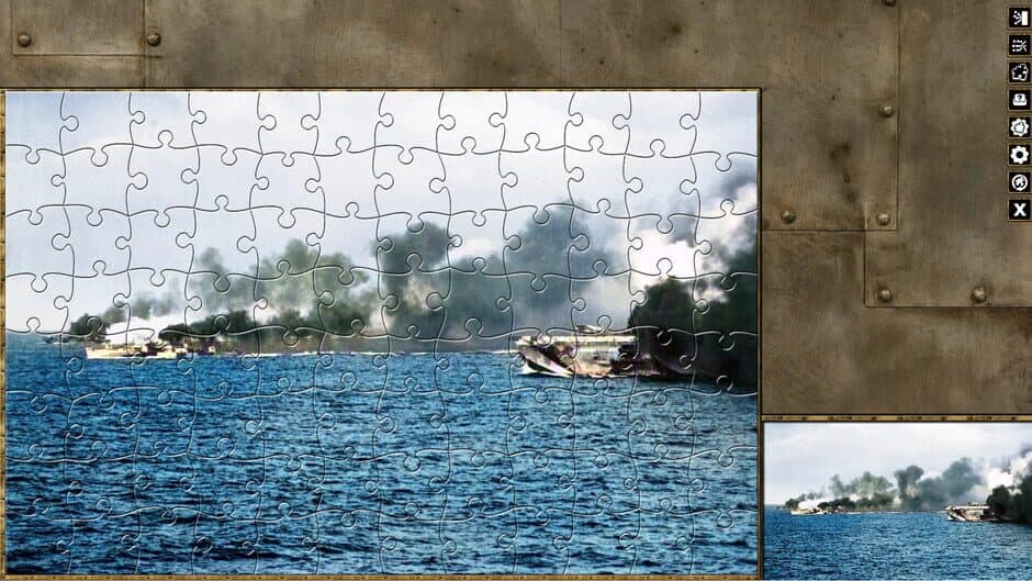 Скриншот 9 из Pixel Puzzles World War II Jigsaws: Pack - Battle Off Samar