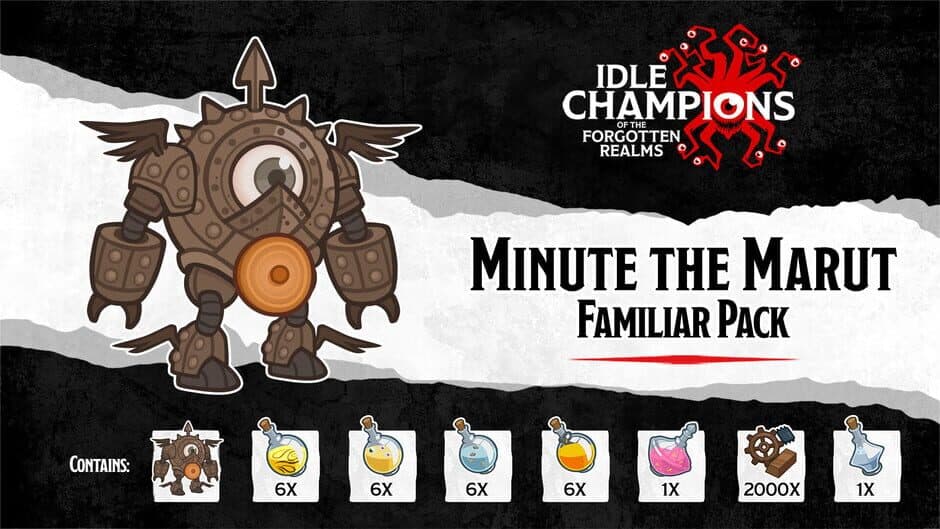 Скриншот 1 из Idle Champions: Minute the Marut Familiar Pack