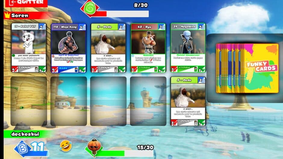 Скриншот 1 из Funky Cards Arena