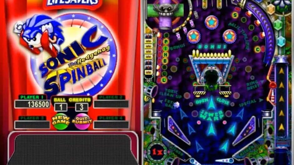 Скриншот 1 из Sonic Spinball: Life Savers