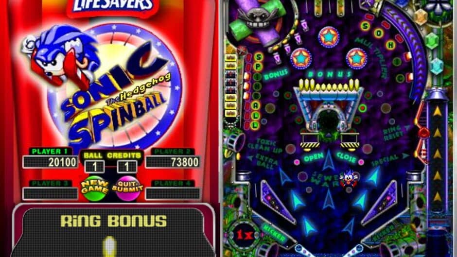 Скриншот 2 из Sonic Spinball: Life Savers