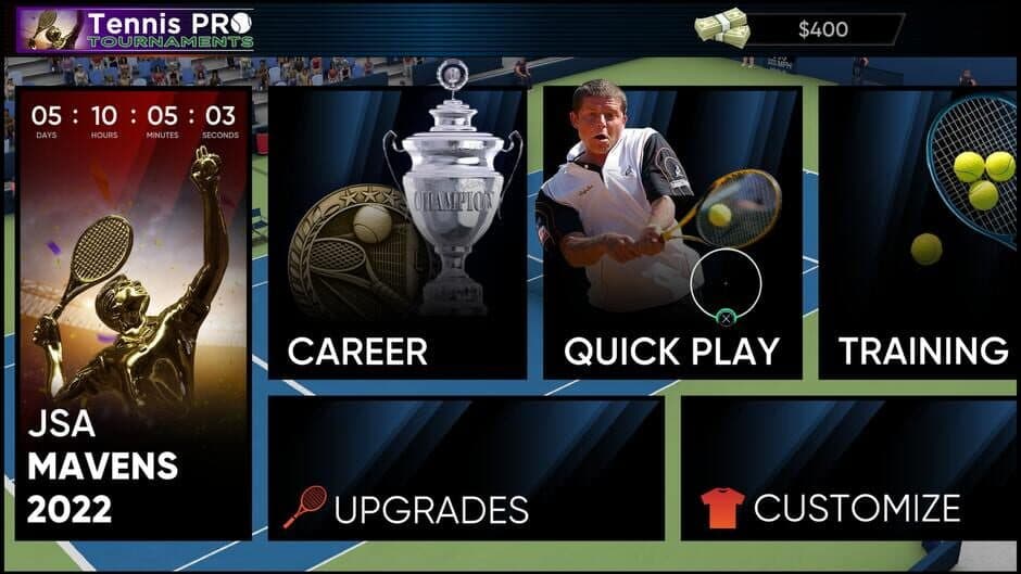 Скриншот 1 из Tennis Pro Tournaments