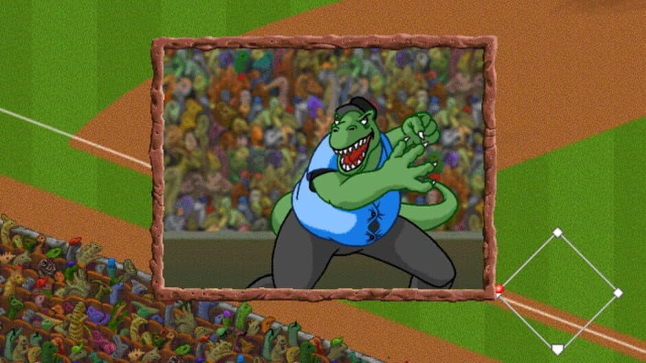 Скриншот 1 из DinoMight Baseball