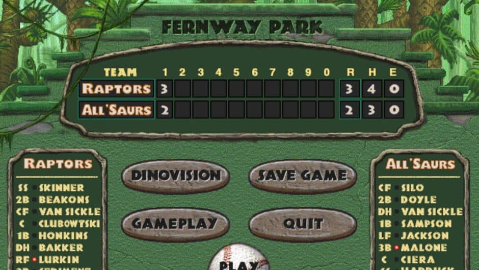 Скриншот 11 из DinoMight Baseball