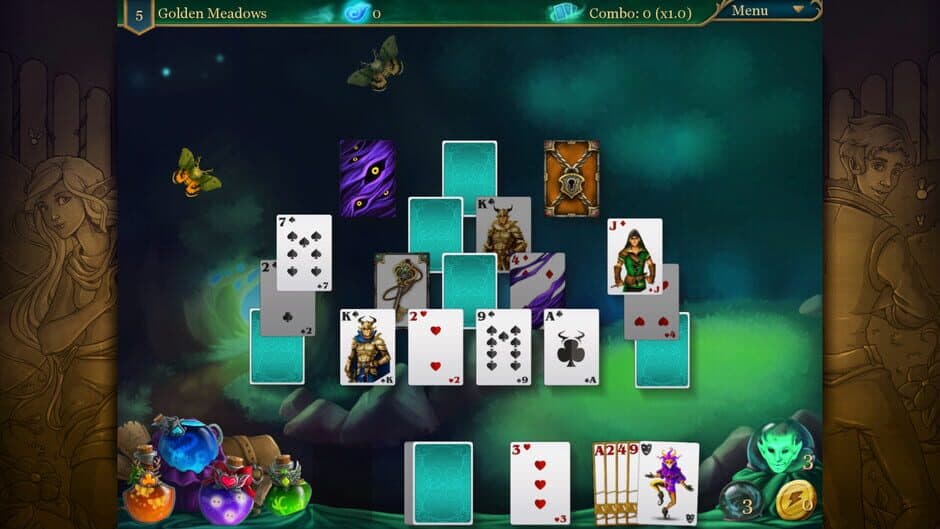 Скриншот 3 из Magic Cards Solitaire 2: The Fountain of Life