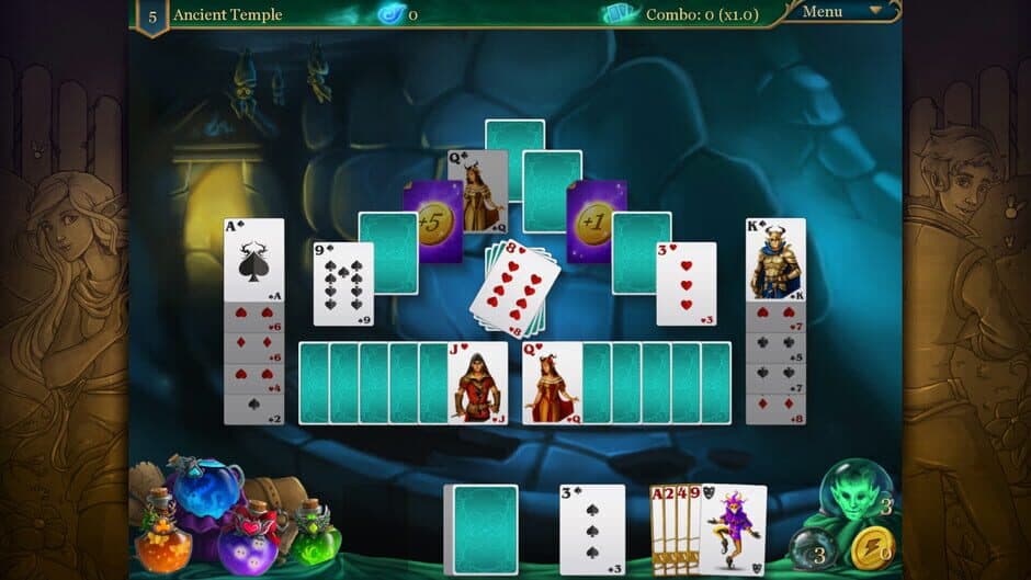 Скриншот 5 из Magic Cards Solitaire 2: The Fountain of Life