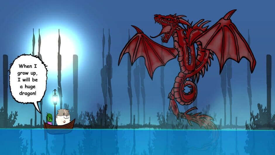 Скриншот 8 из Visual novel for the kids: Lumi And Baby - Hamster And Baby Dragon