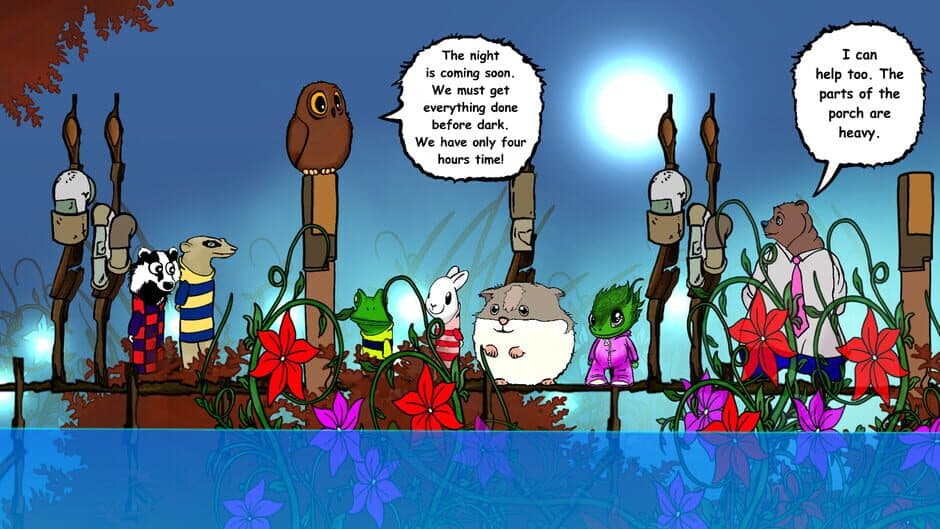 Скриншот 10 из Visual novel for the kids: Lumi And Baby - Hamster And Baby Dragon