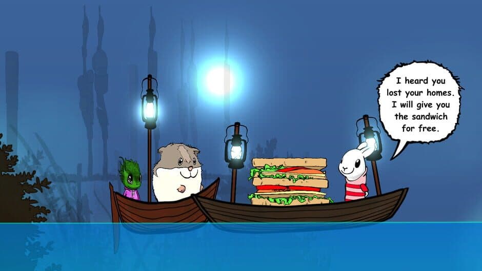 Скриншот 3 из Visual novel for the kids: Lumi And Baby - Hamster And Baby Dragon