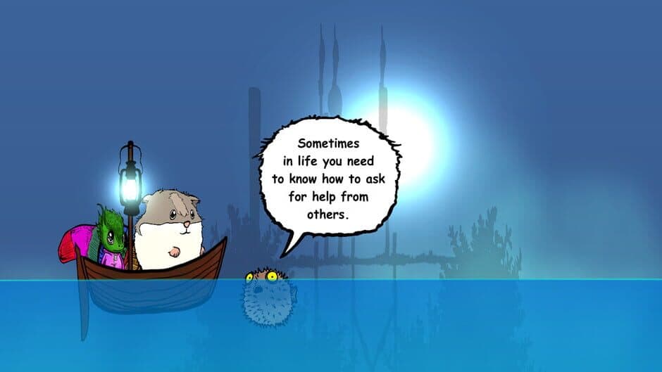 Скриншот 5 из Visual novel for the kids: Lumi And Baby - Hamster And Baby Dragon