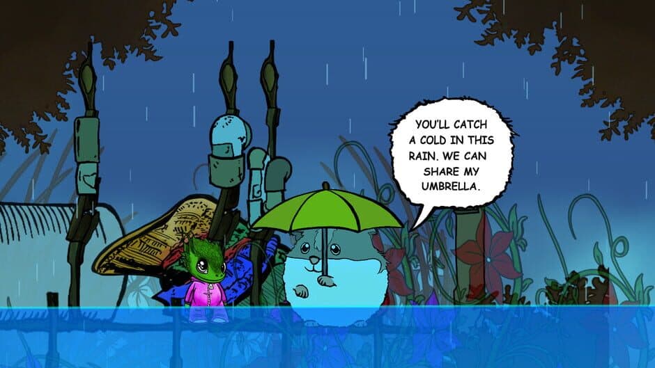Скриншот 6 из Visual novel for the kids: Lumi And Baby - Hamster And Baby Dragon