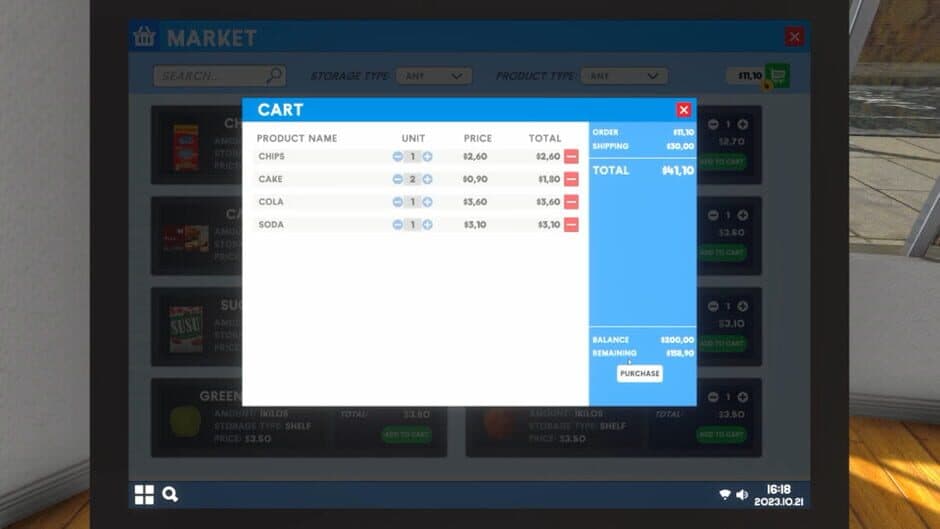 Скриншот 3 из Supermarket Simulator