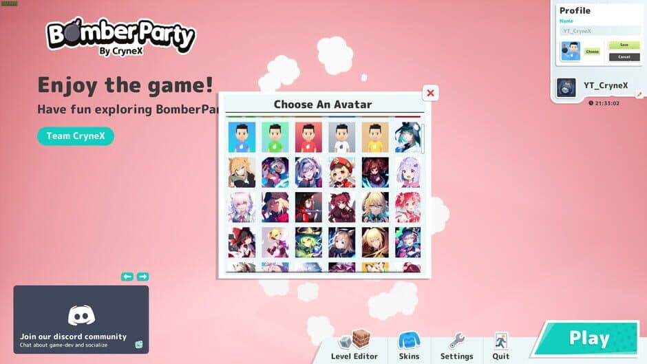 Скриншот 5 из Bomber Party: Anime Avatars
